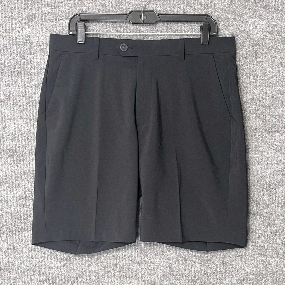G/FORE Mens Onyx Tech Golf Shorts Black Size 33 Stretch Performance Golfcore